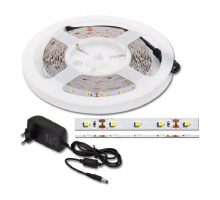 Sada LED pásku 1,5m vč. adaptéru, 300Lm/m, 4,8W/m, bílá 4100K